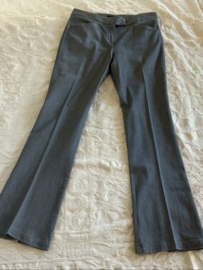 Theory Light Gray Women's Trousers - Classic Waistband